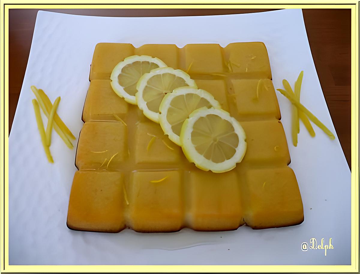 recette Pavé au citron