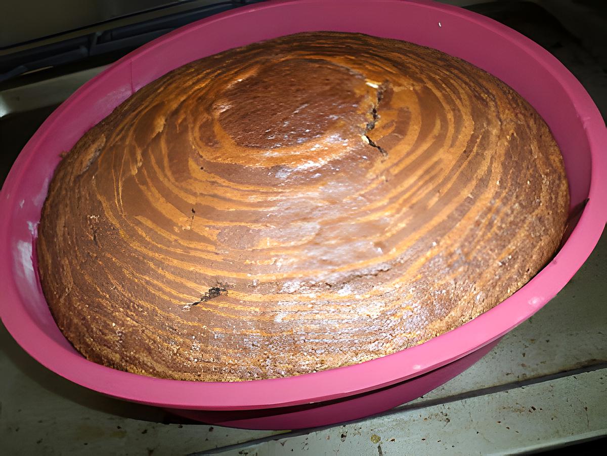 recette Gateau zebré