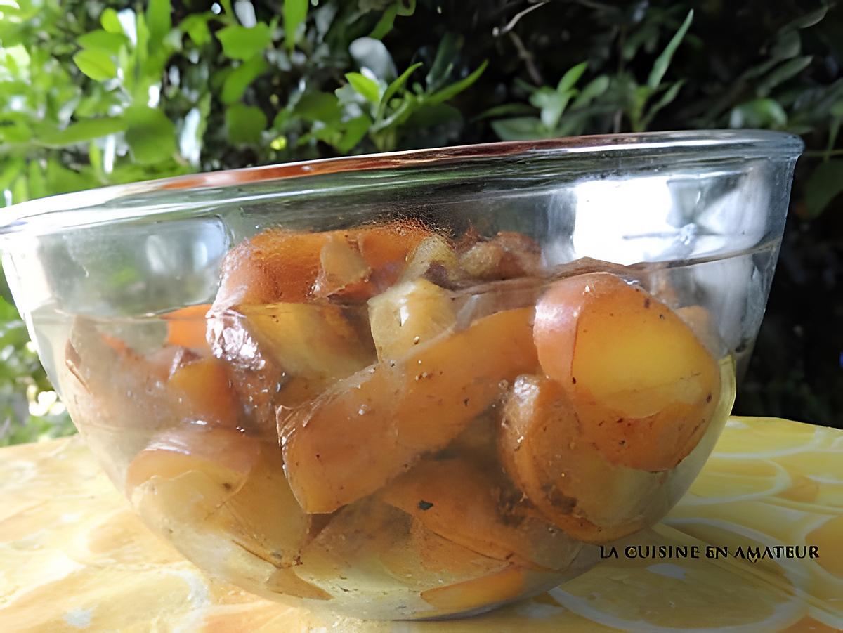 recette Pommes de terre façon potatoes cuisson papillote