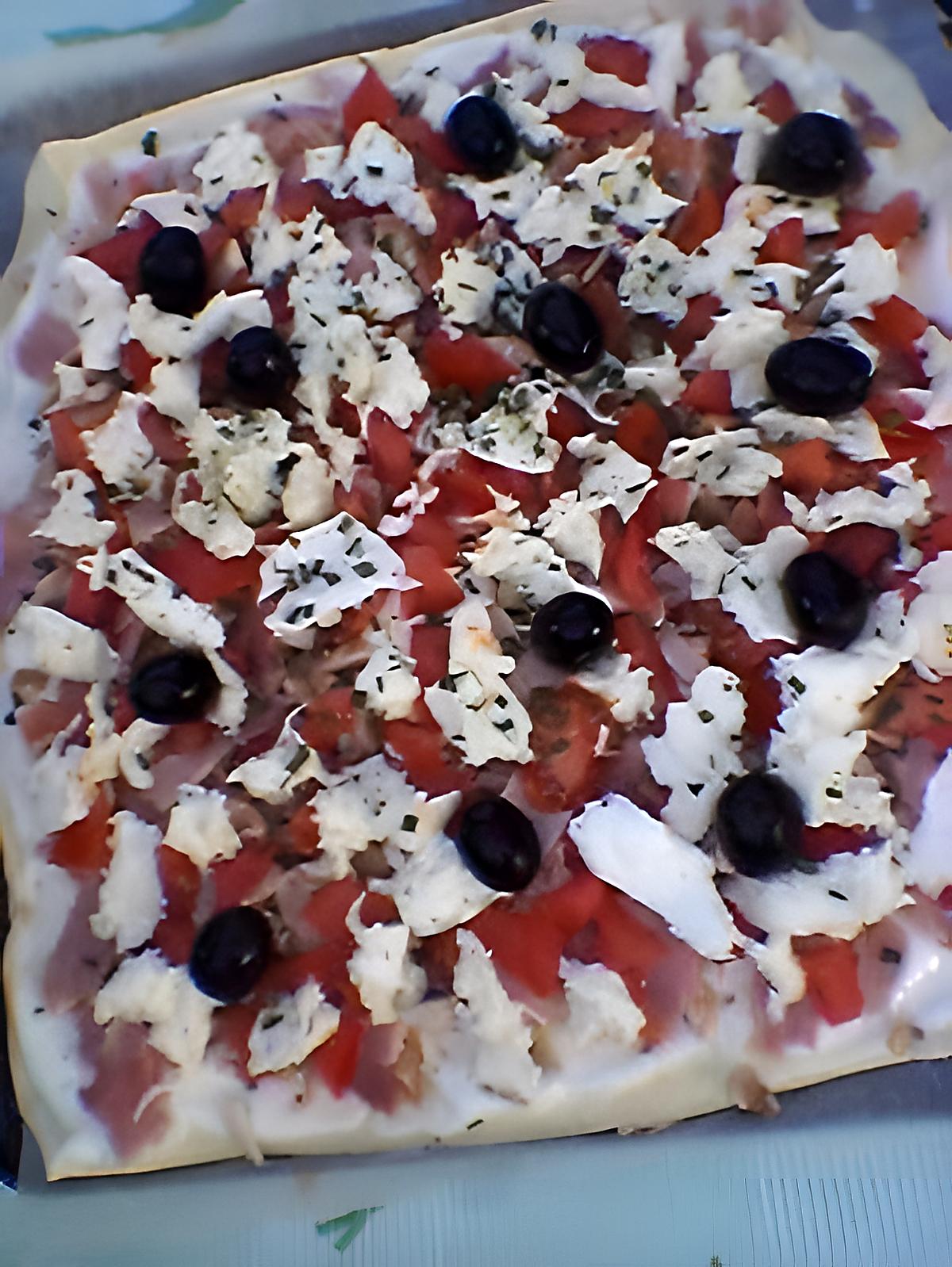 recette pizza 100 % maison pour match de foot !! :)