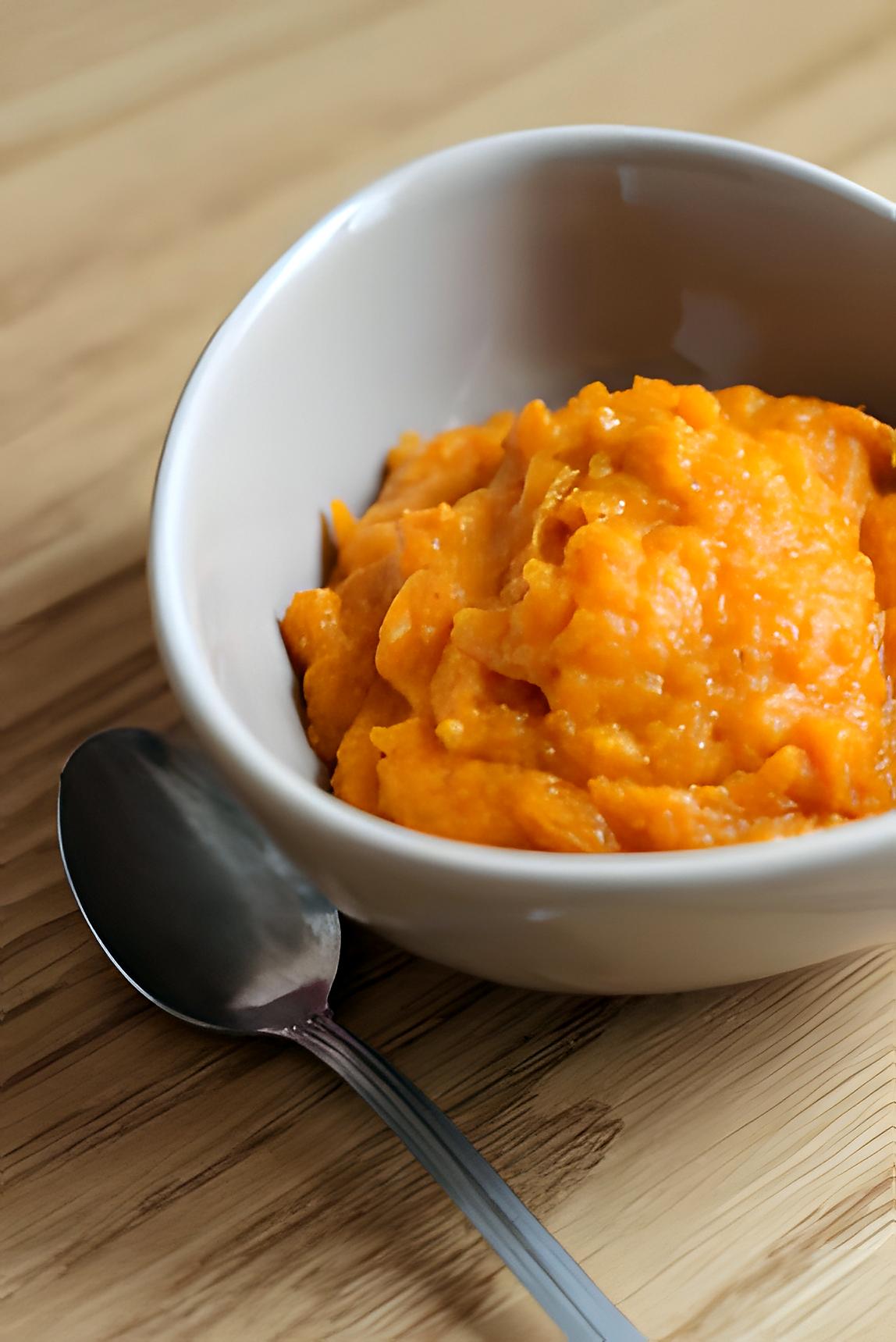 recette Purée de carottes au cumin