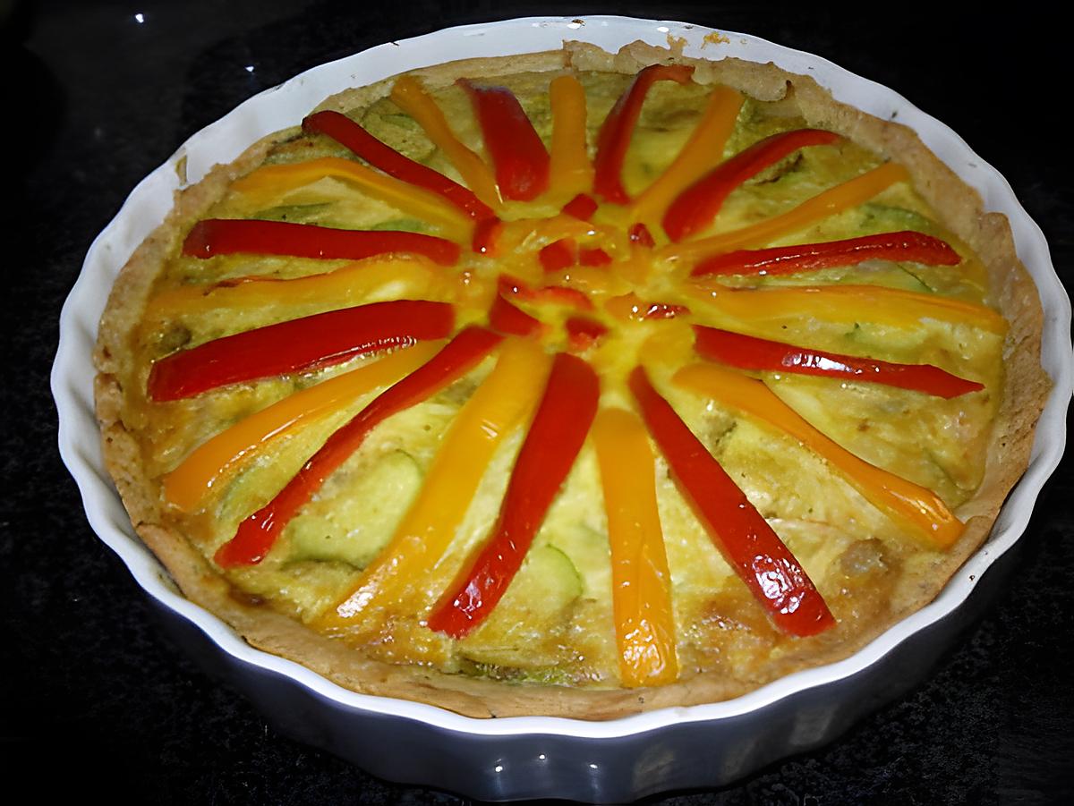 recette La tarte aux couleurs