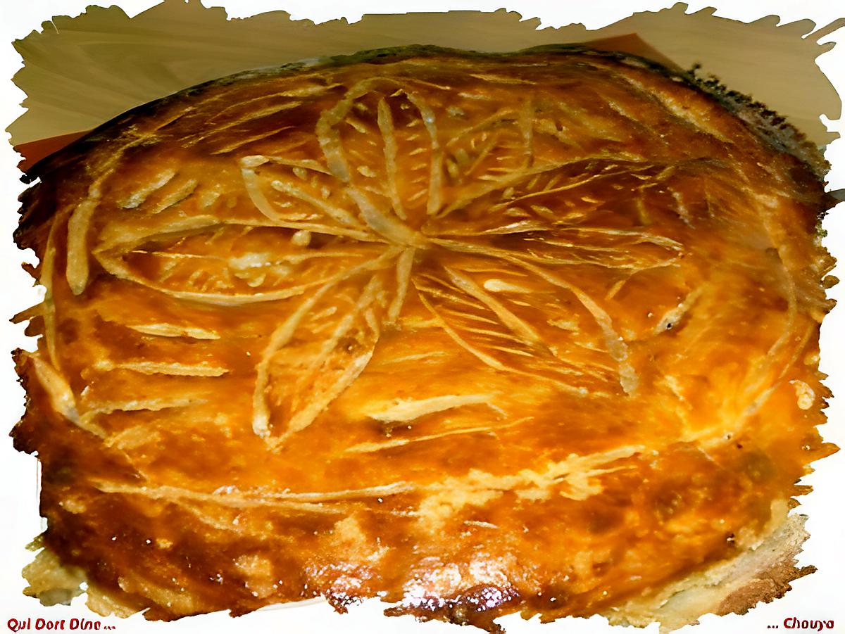 recette Galette des rois Pommes caramélisées / noisettes