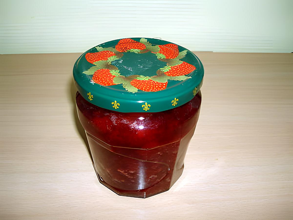 recette Confiture de fraises