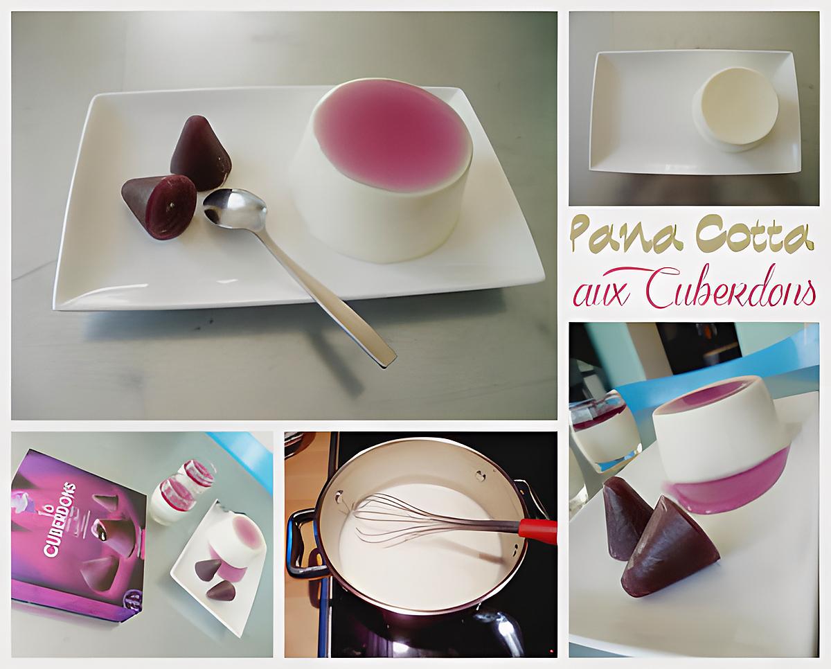 recette Pana Cotta aux cuberdons