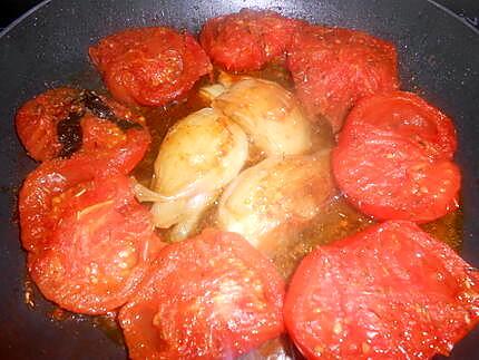 recette TRAVERS DE PORC AUX HERBES ET BEURRE PERSILLE TOMATES FRAICHES