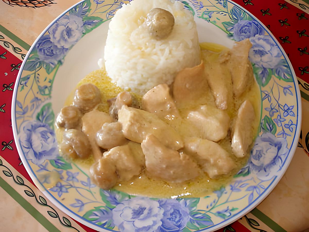 recette blanquette de poulet