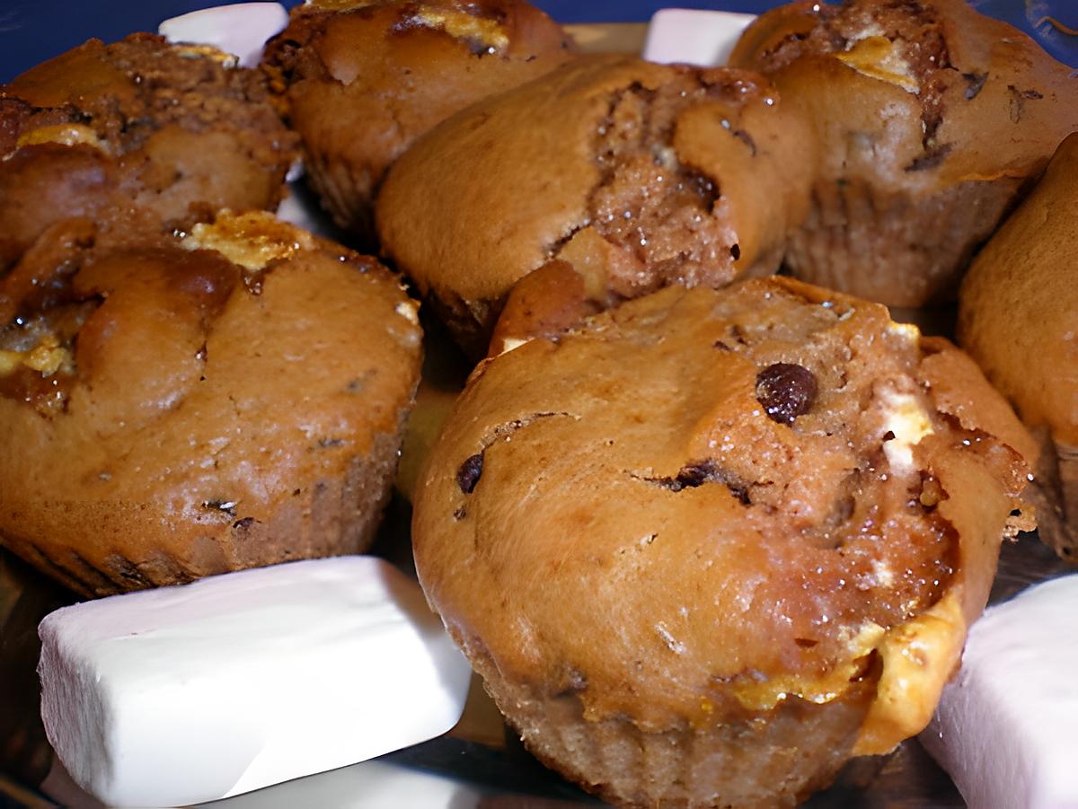 recette MUFFINS A LA GUIMAUVE