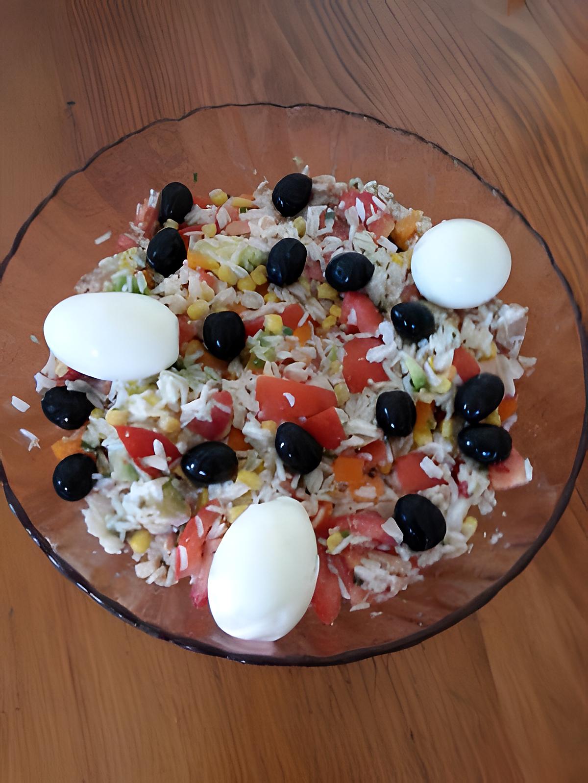 recette Salade de riz