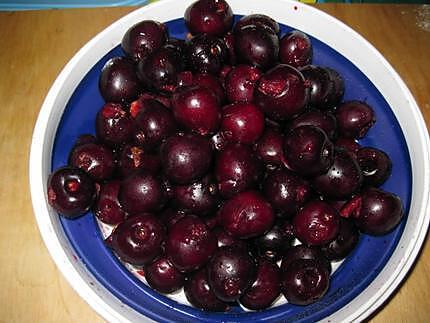 recette Tarte aux cerises nature.