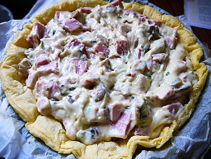 recette Tourte au jambon