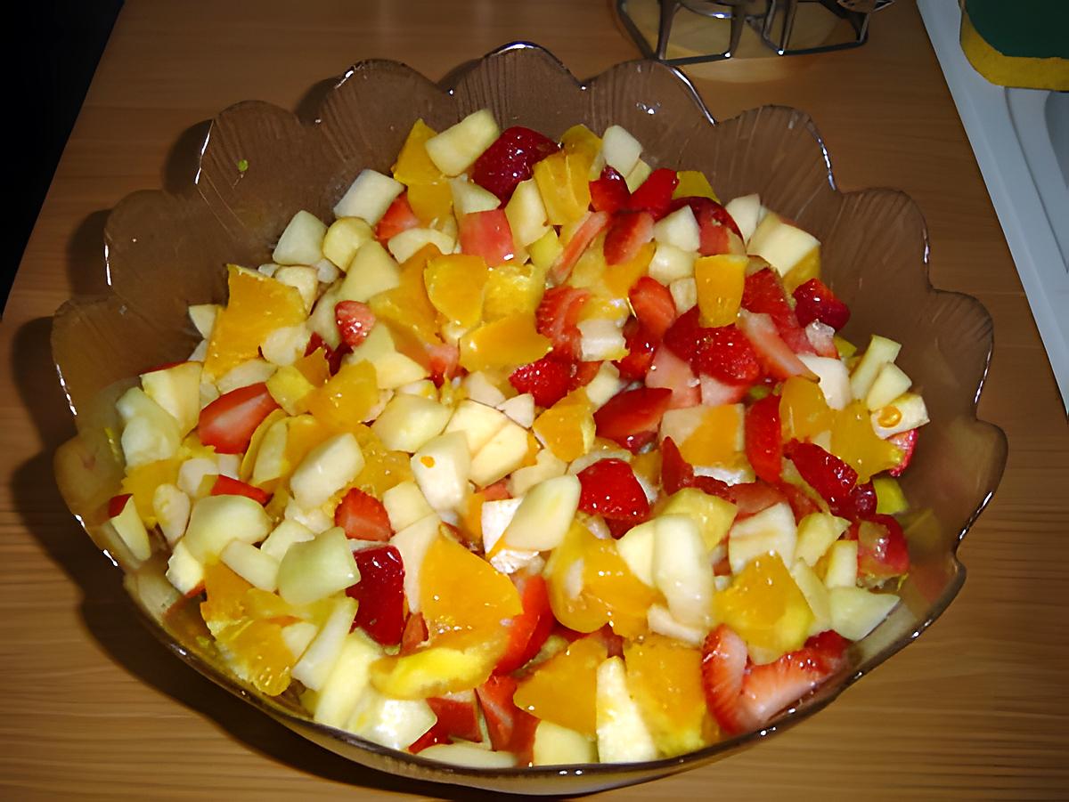 recette Salade de fruits toute simple