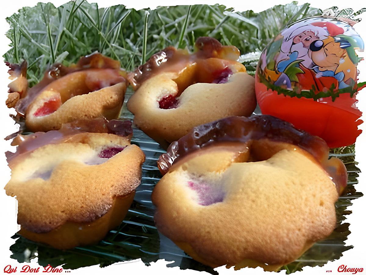 recette Ooo Déclinés de Financiers Framboises ooO