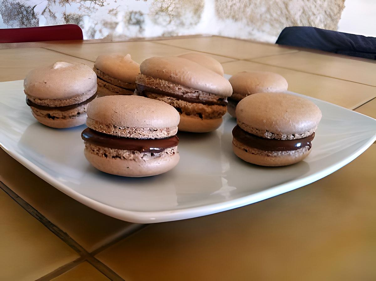 recette Macarons au Nutella