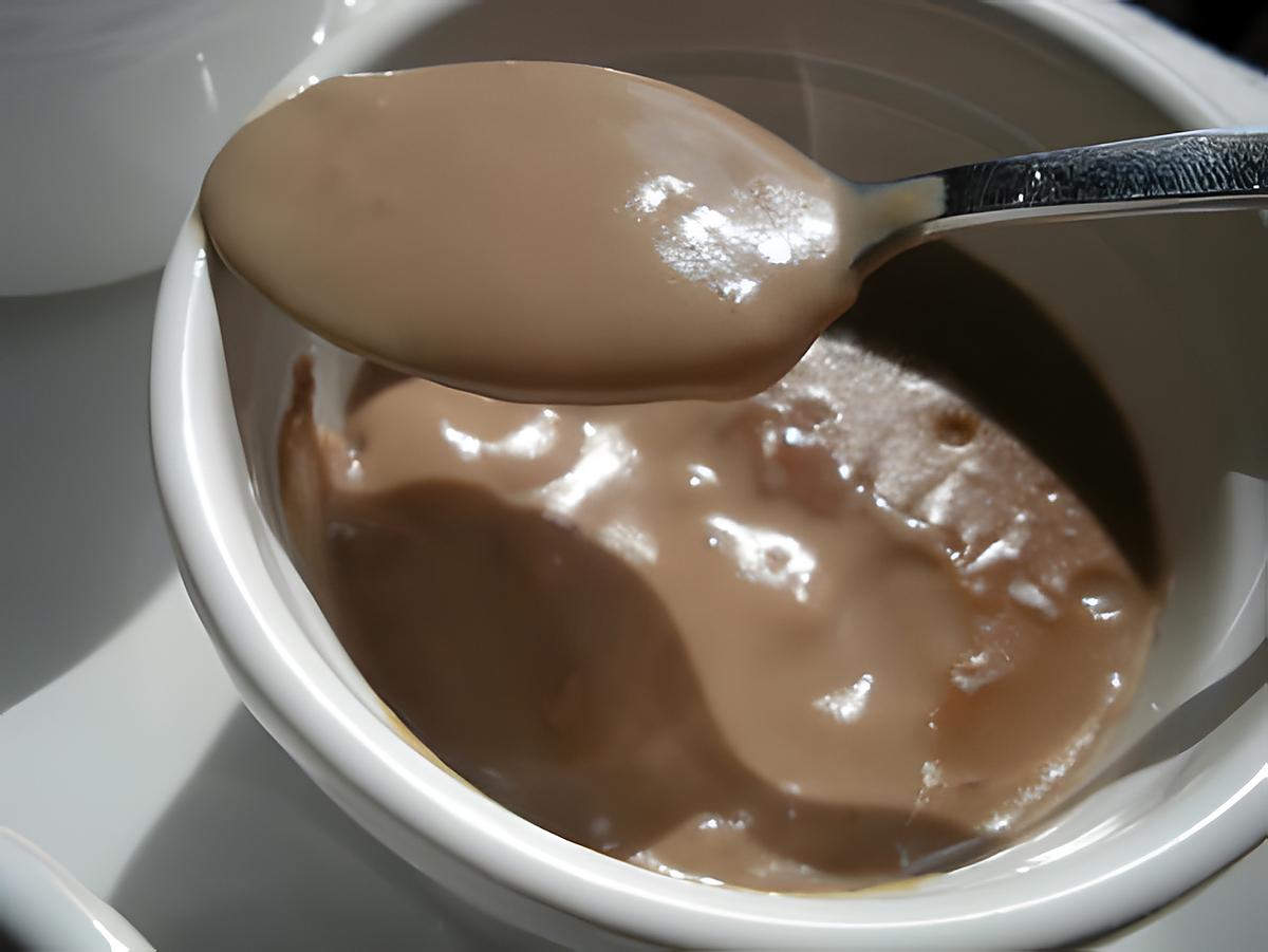 recette créme chocolat au lait comme les fameuses Danet......