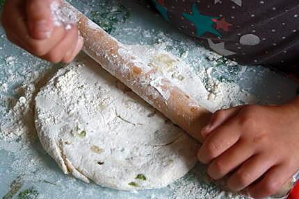 recette Crêpe chinoise aux oignons verts