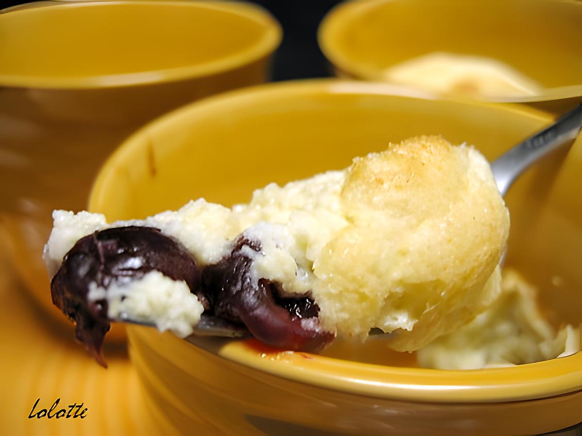 recette Soufflés au brie et aux cranberries