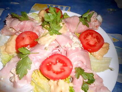 recette Cornets de jambon