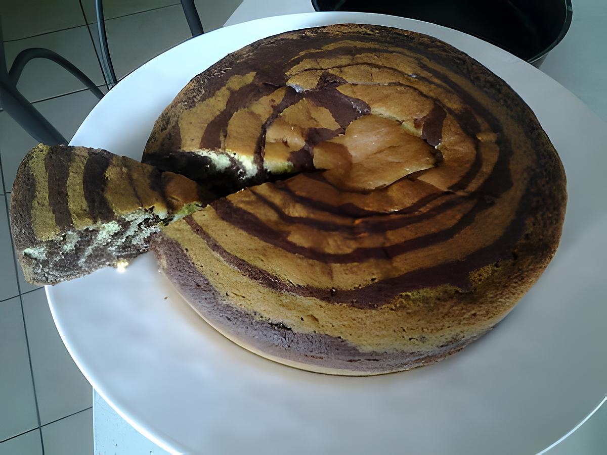 recette Le Zebra Cake