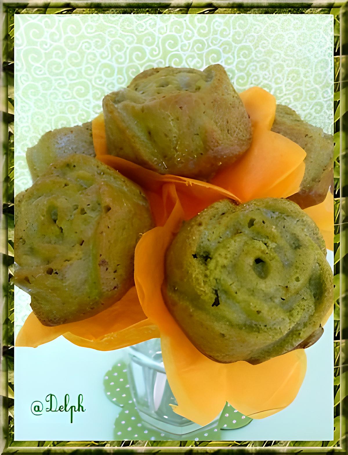 recette Bouquet de cakes vert Matcha