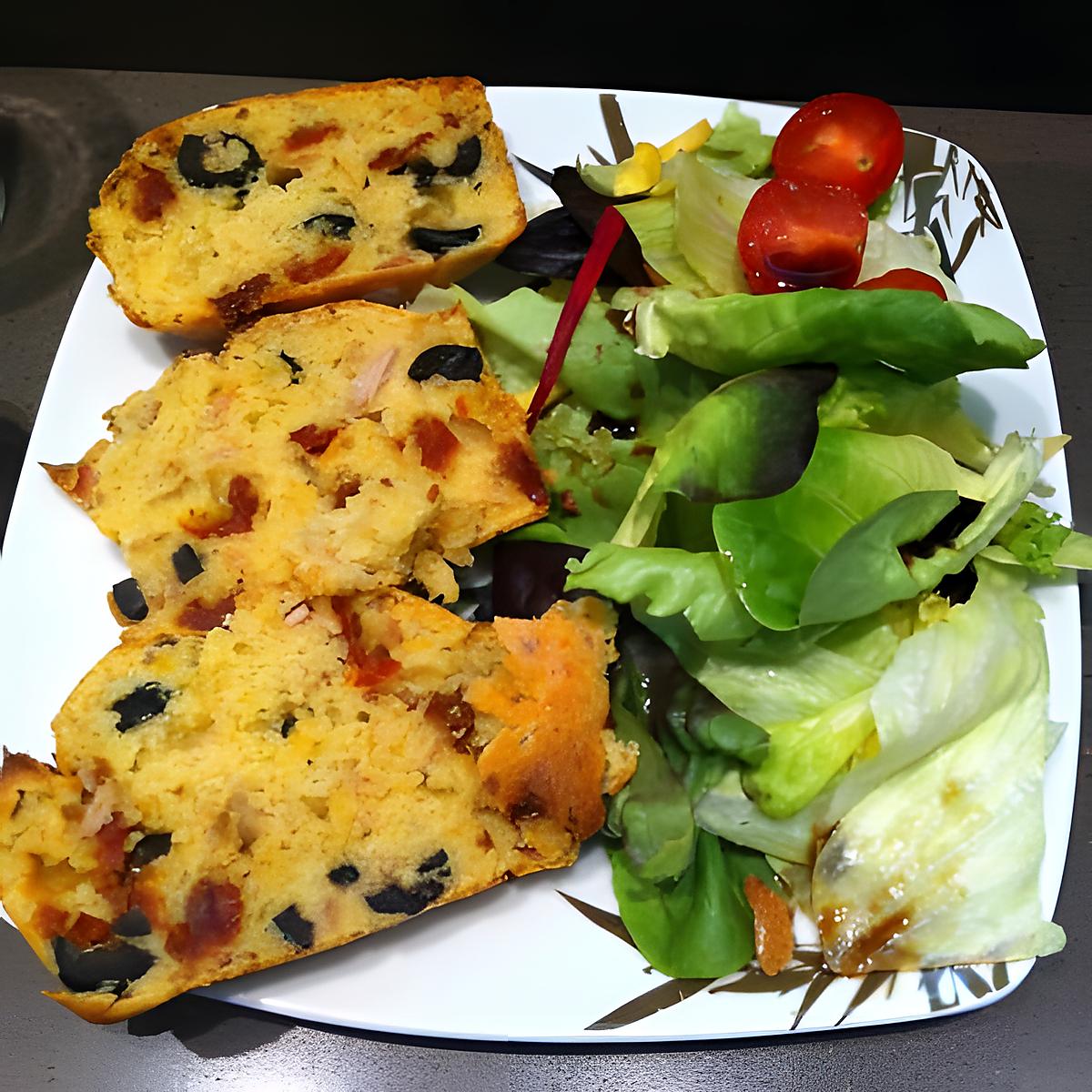 recette Cake au thon et aux tomates séchées