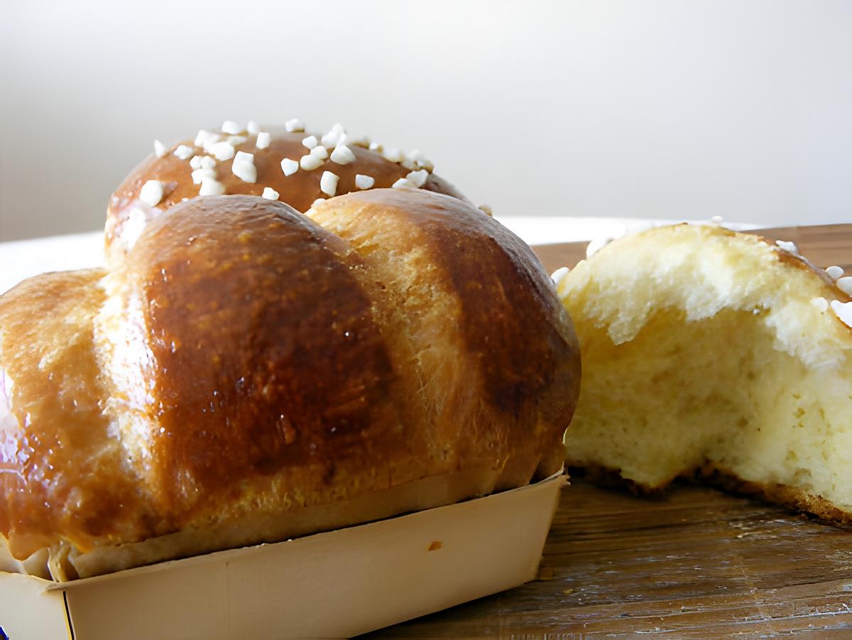 recette La VRAIE brioche du boulanger (sans lait)