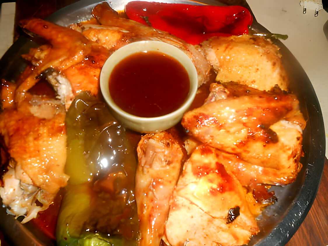Recette de Poulet roti au piment d espelette