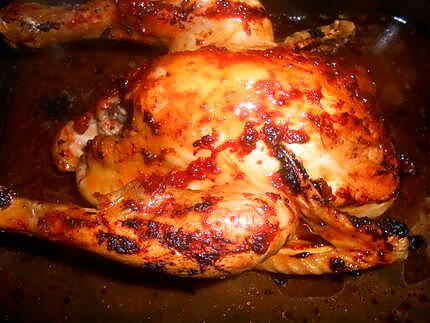 recette Poulet roti au piment d espelette