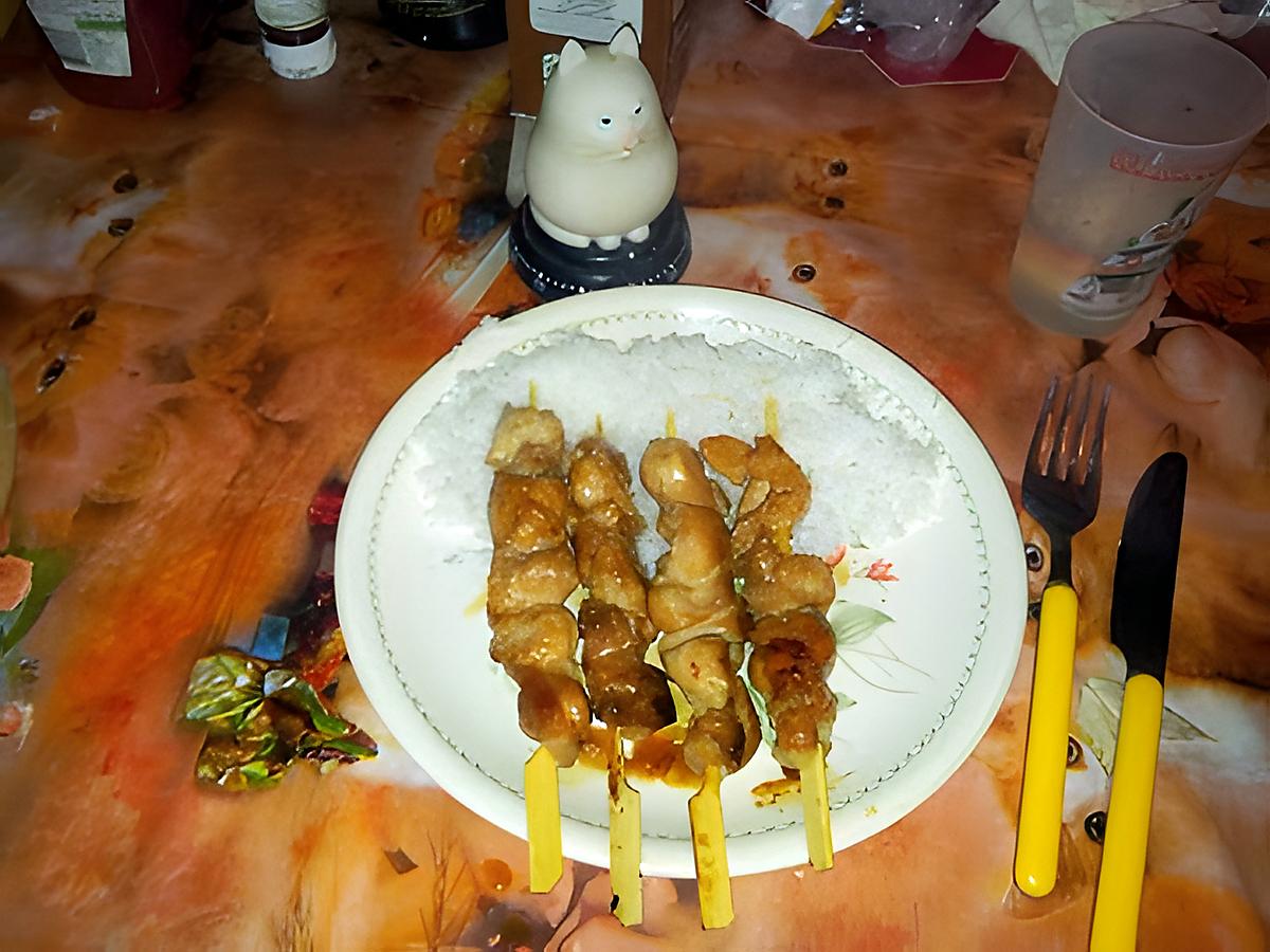 recette poulet yakitori (japonais)