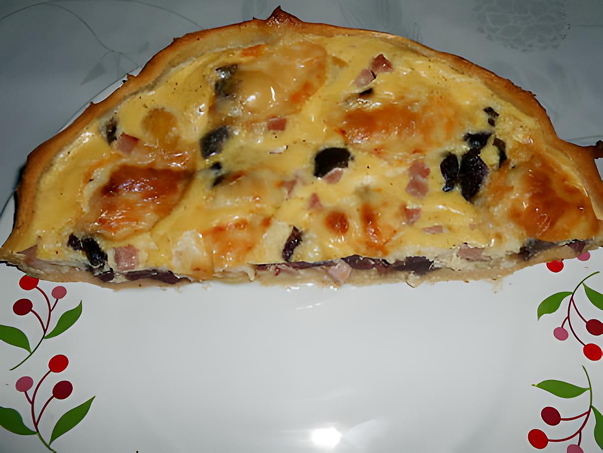 recette QUICHE CAMPAGNARDE