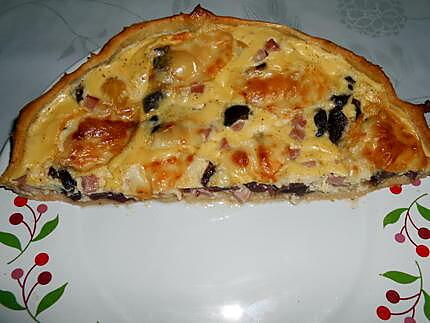 recette QUICHE CAMPAGNARDE