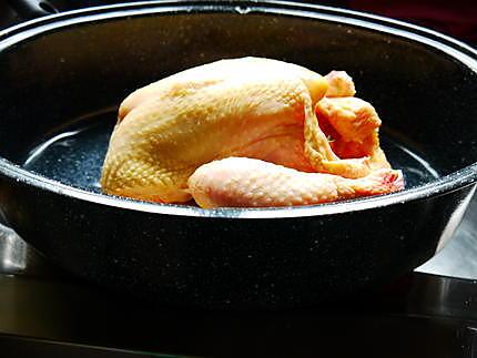 recette Poulet en cocotte au four .