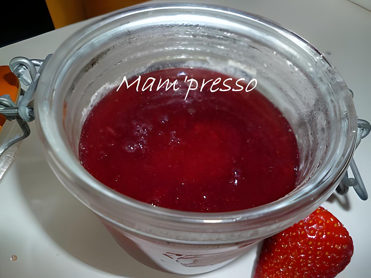 recette Sirop de fraises