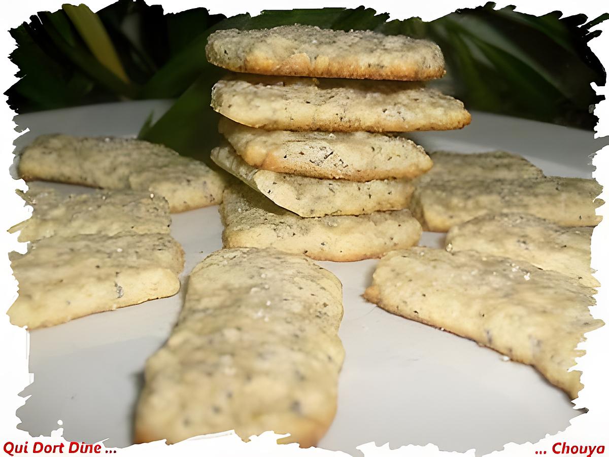 recette Ooo Petits biscuits citron/pavot ooO