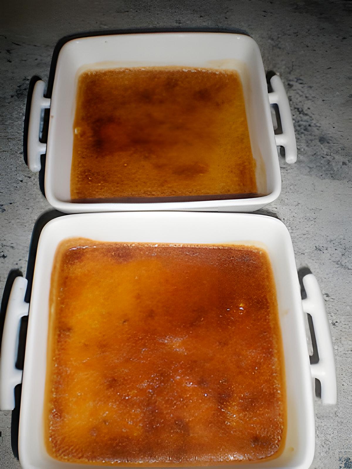 recette CREME BRULEE