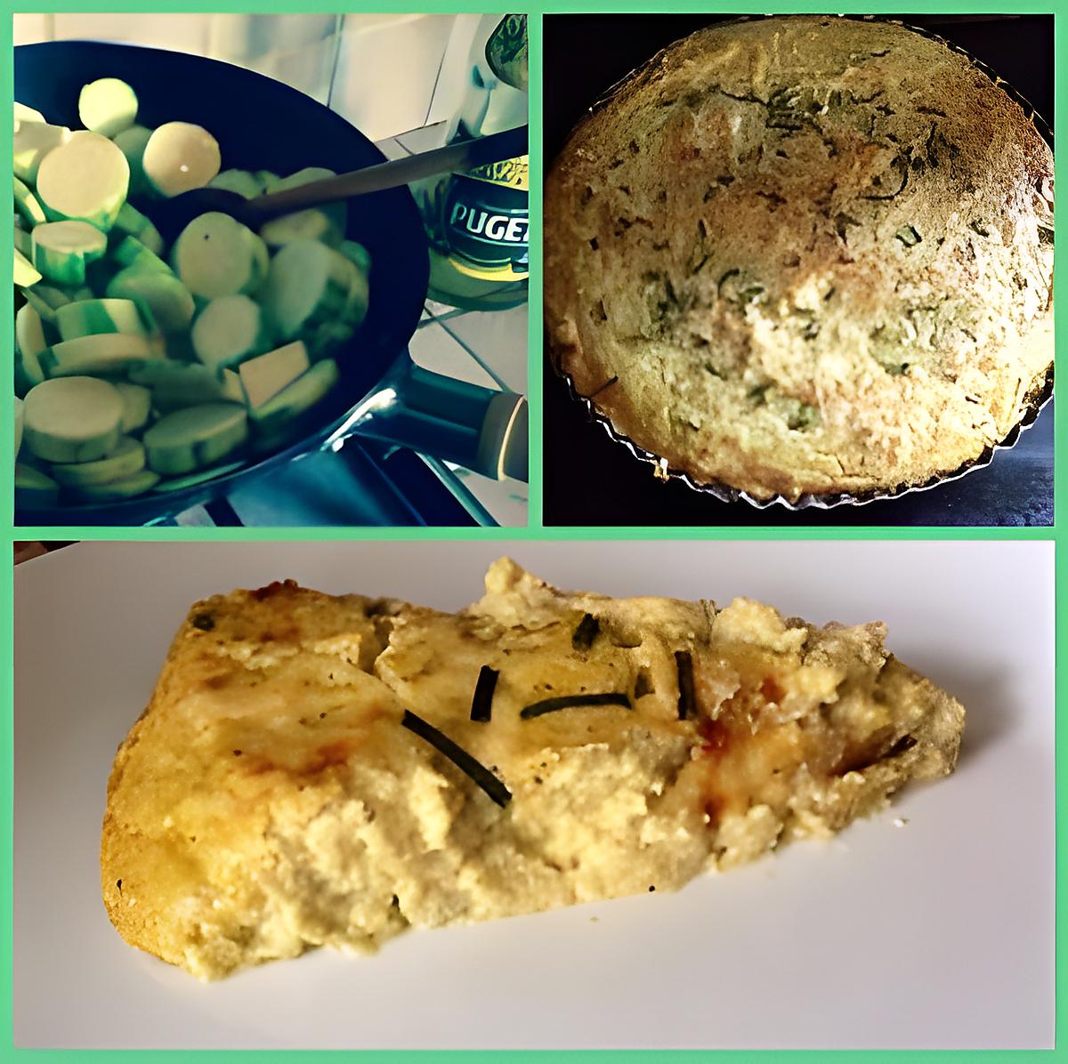 recette GÂTEAU AUX COURGETTES