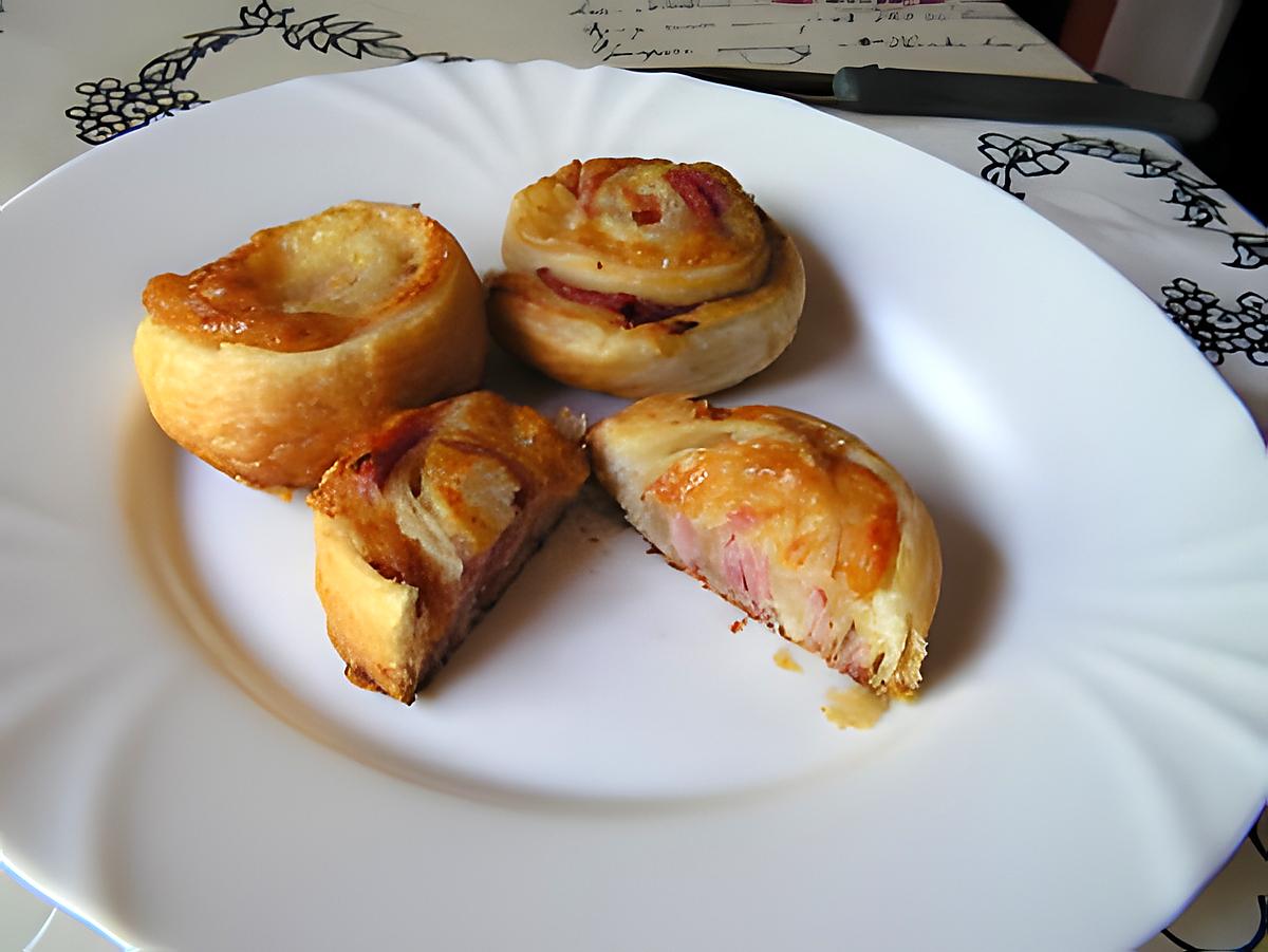 recette Feuilleté au comté