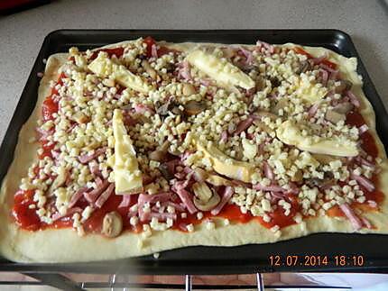 recette Ma pizza vite faite :-)