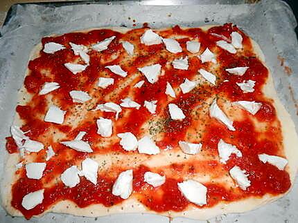 recette PIZZA CONTADINE