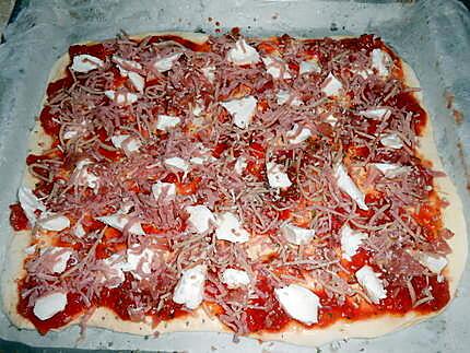 recette PIZZA CONTADINE