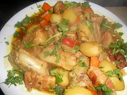 recette Ragout de porc a l ancienne