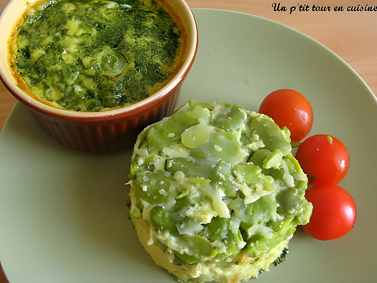 recette Clafoutis aux fèves au basilic