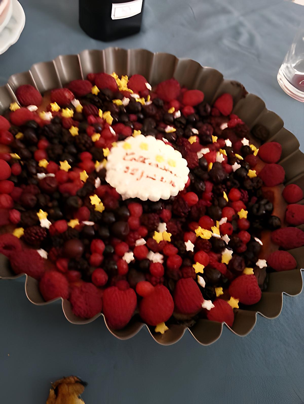 recette Cheesecake "bonne conscience" aux fruits rouges