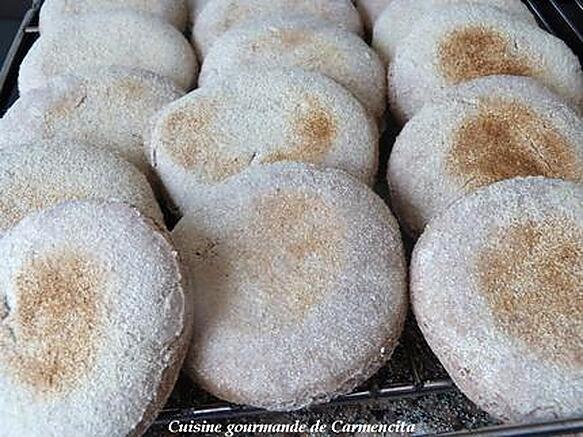 recette Muffin anglais au son de blé et lait fermenté