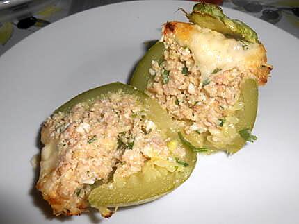 recette MES PETITES COURGETTES FARCIES