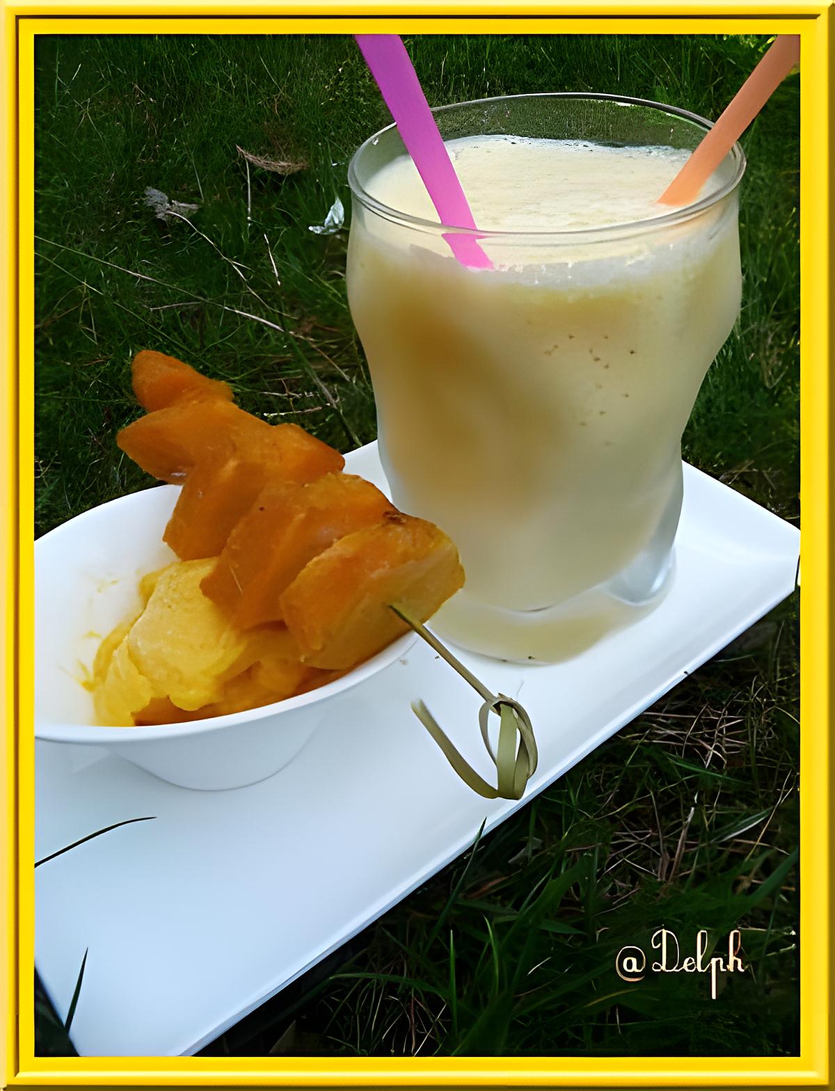 recette Dessert glacé à la mangue THERMOMIX