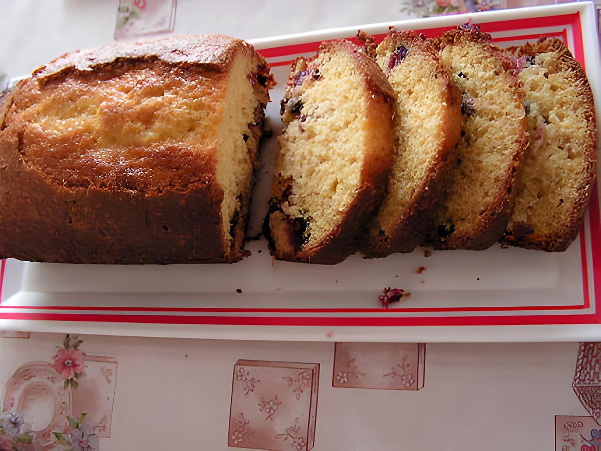 recette Cake au cassis