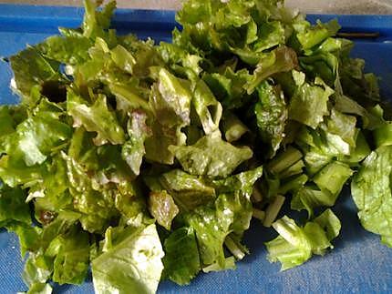 recette Salade fraîcheur très croquante