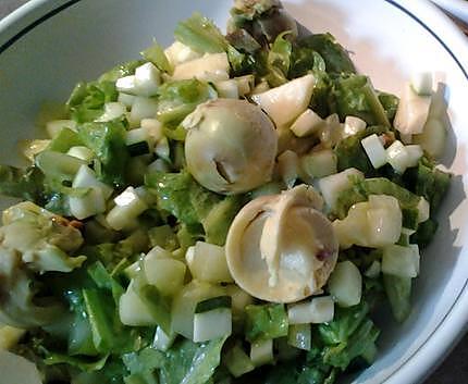 recette Salade fraîcheur très croquante