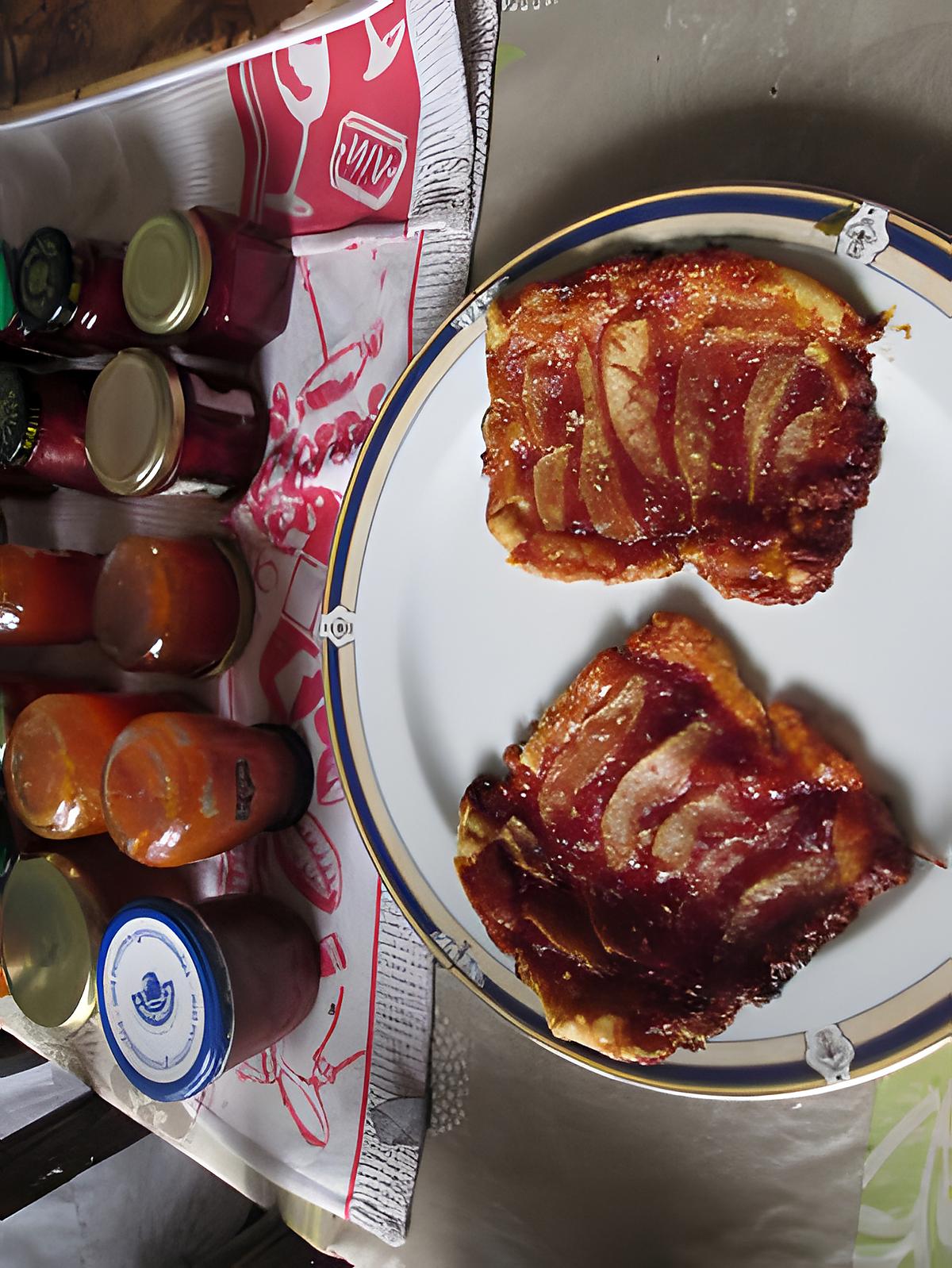 recette tartelettes    fraises poires